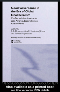 Image of Good Governance in the Era of Global  Neoliberalism